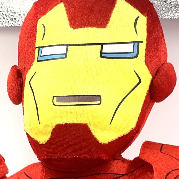 Marvel Avengers Iron Man With Present 22'' Christmas Greeter Free-Standing Doll - Picture 2 of 8